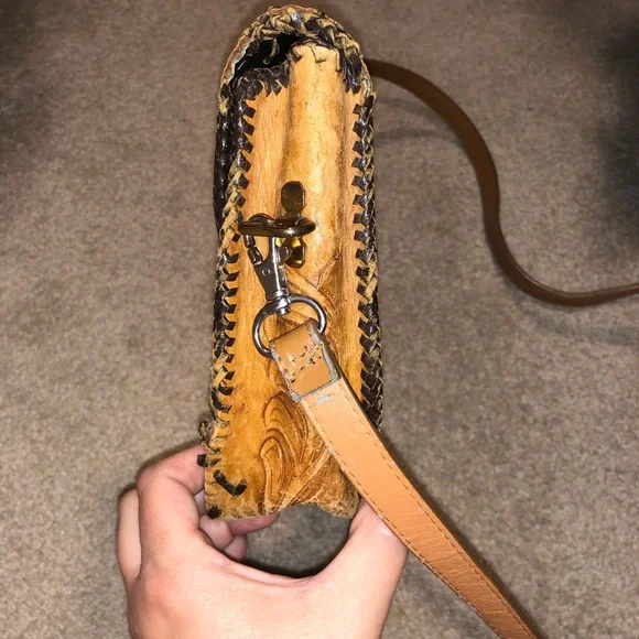 Brown Leather Purse - Picture 6 of 8